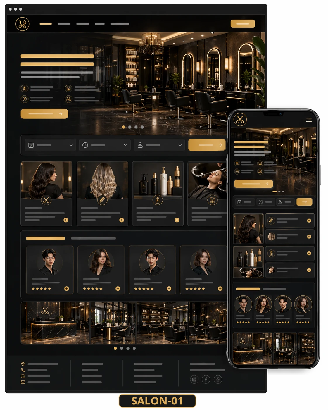 SALON-01 - Salon Style 01