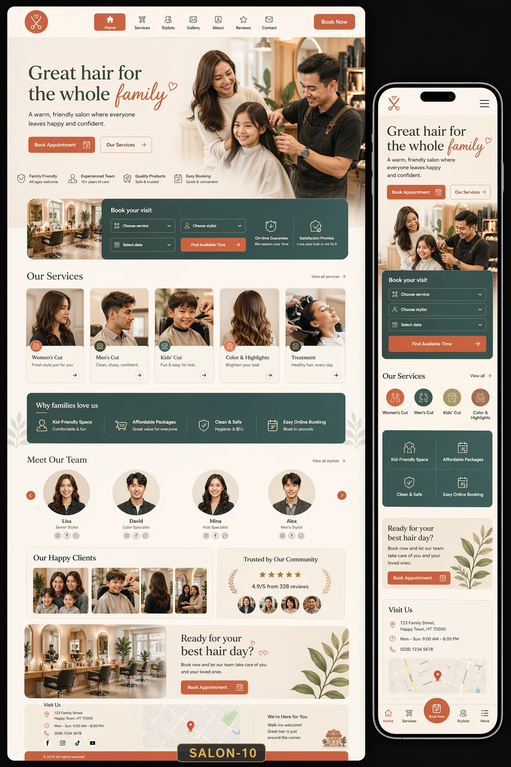 SALON-10 - Salon Style 10