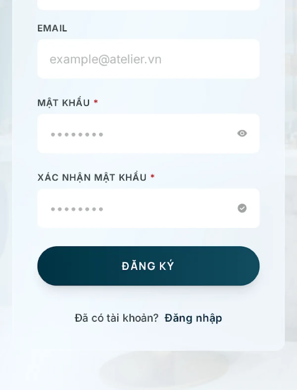 Ảnh crop đúng vùng thao tác nút đăng ký và ghi chú dùng thử: Kích hoạt dùng thử
